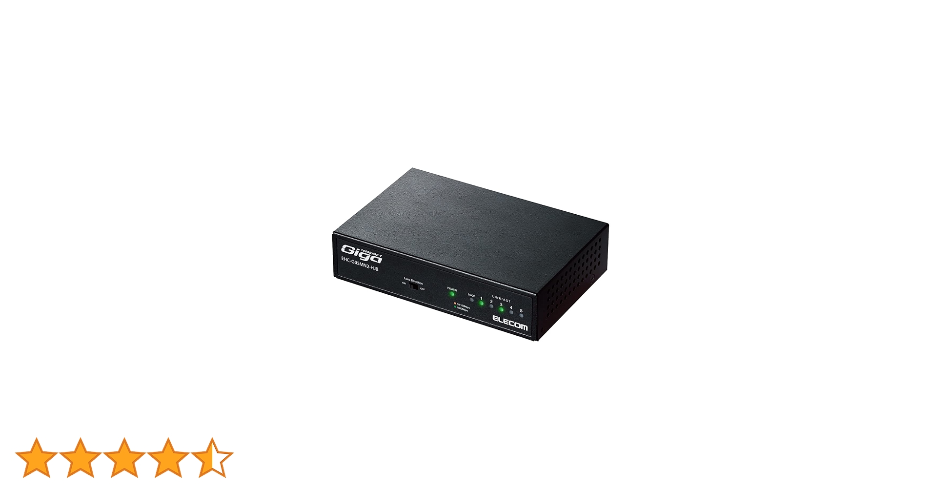 ELECOM EHC-605MN2-HJW ギガビットスイッチングハブ 5ポート Amazon | エレコム スイッチングハブ ギガビット 5ポート 金属筐